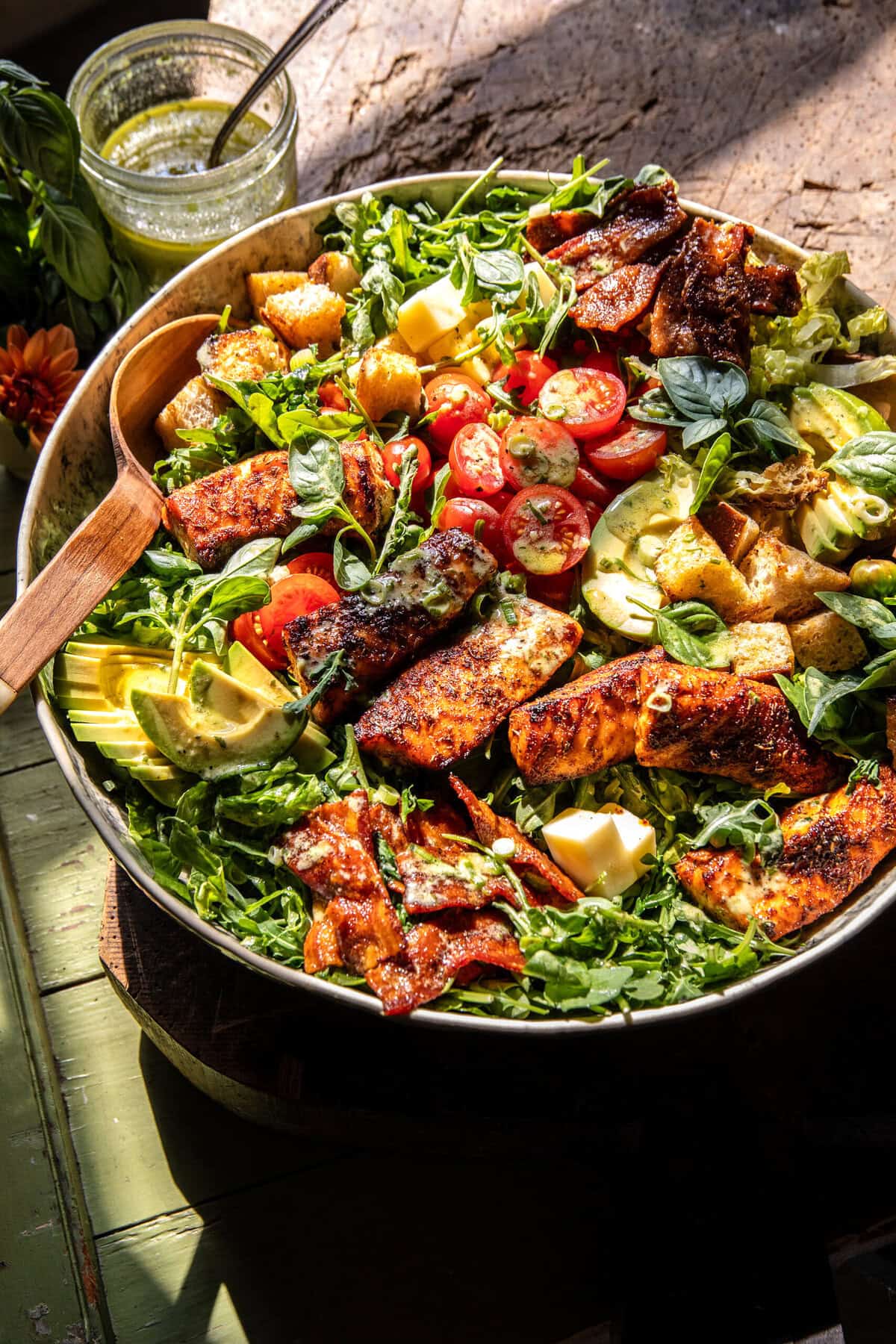 Salmon Club Salad