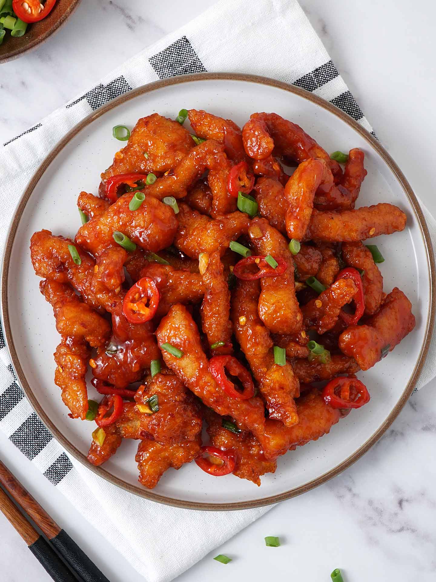 Crispy Honey Chilli Chicken
